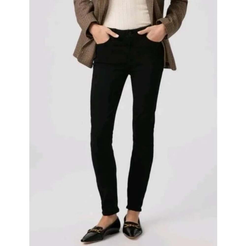 Paige Hoxton Ultra Skinny Velvet Pants